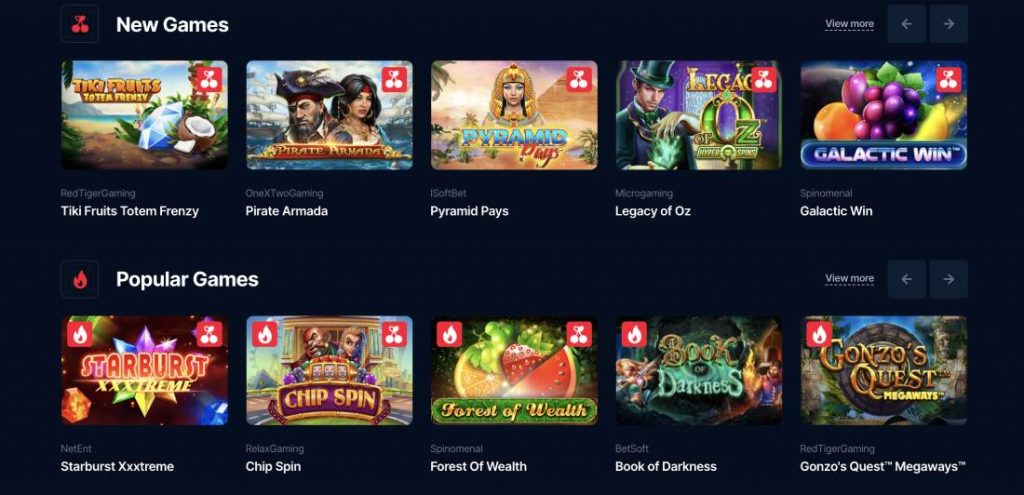 Betsofa slots games online